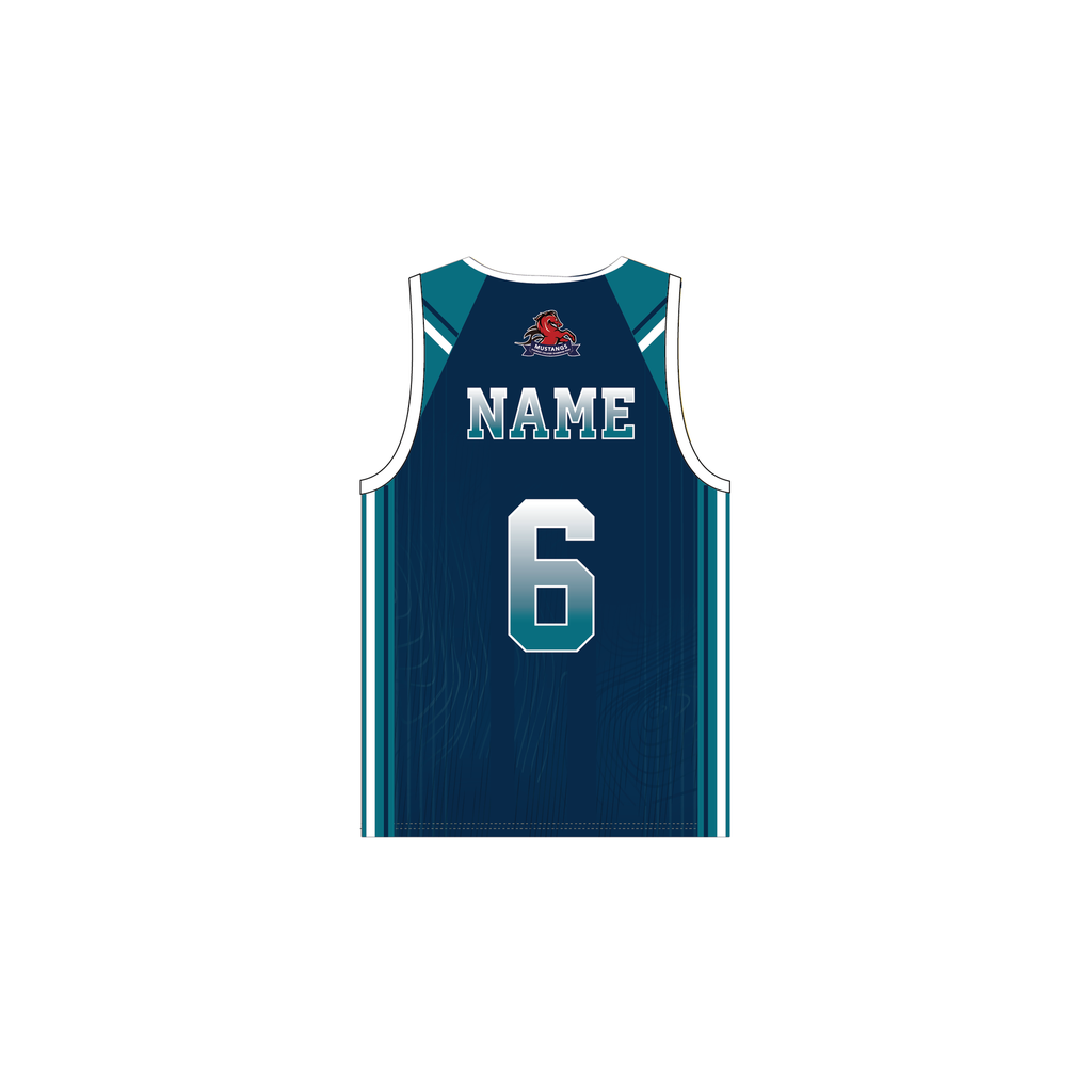 DCSPX Mustangs CISSA Basketball Jersey