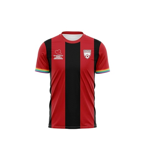 Men's Short Sleeve Jersey-Stripy