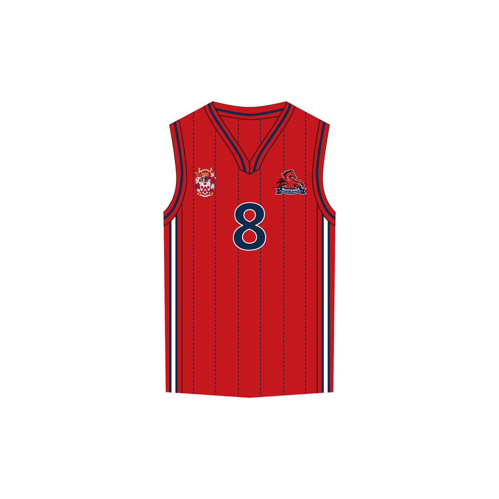 DCSPX Mustangs SISAC Basketball Jersey - HOME