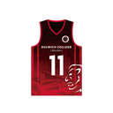 Y10-Y13 Basketball Jersey - AWAY DCB Lions 