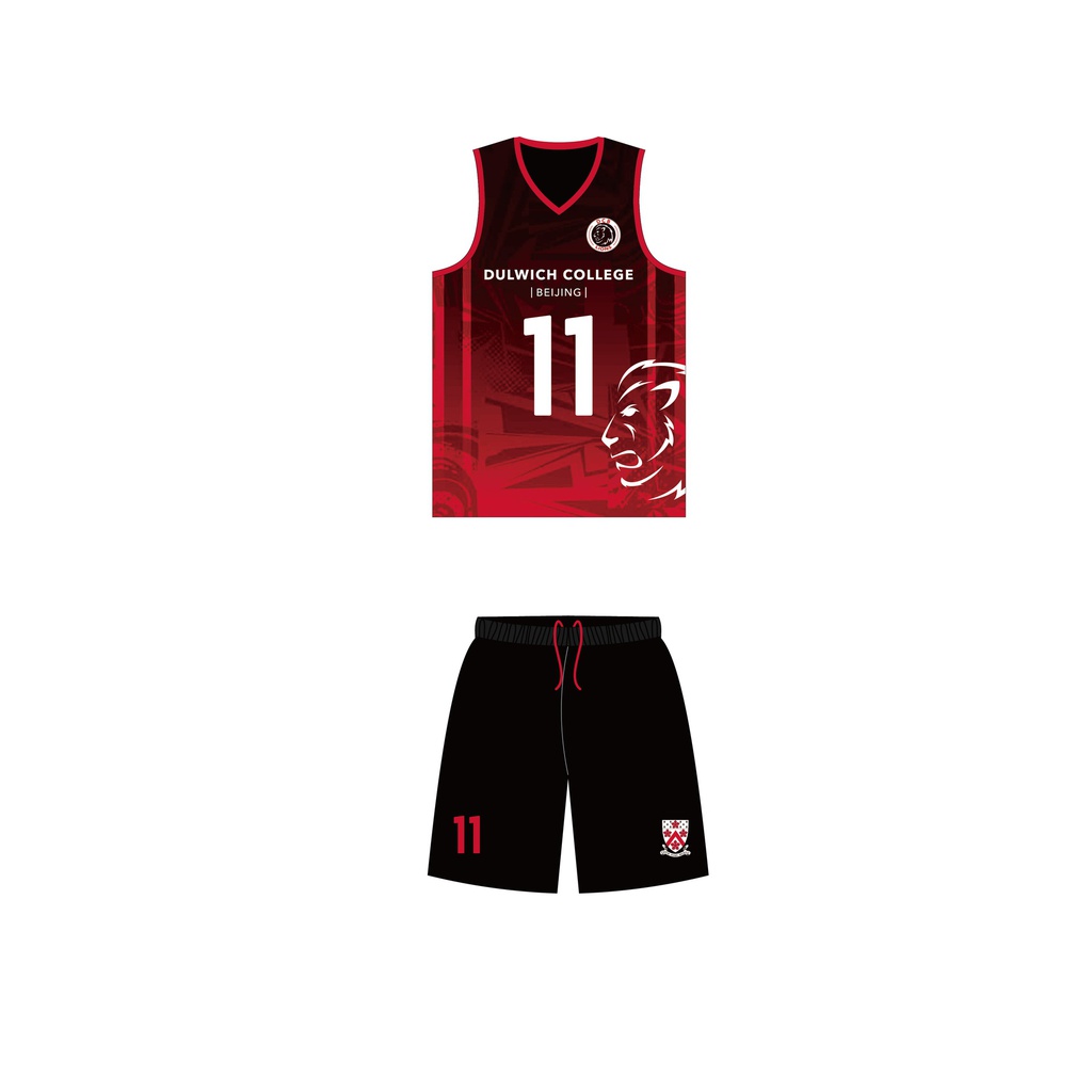 High School Basketball - Away DCB Lions Kit