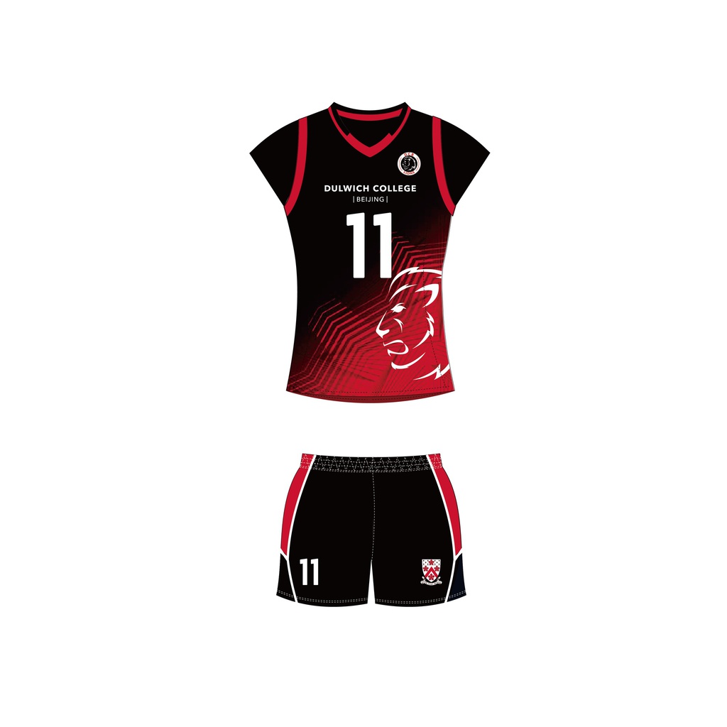 Y10-Y13 Volleyballl Jersey - AWAY DCB Lions Kit