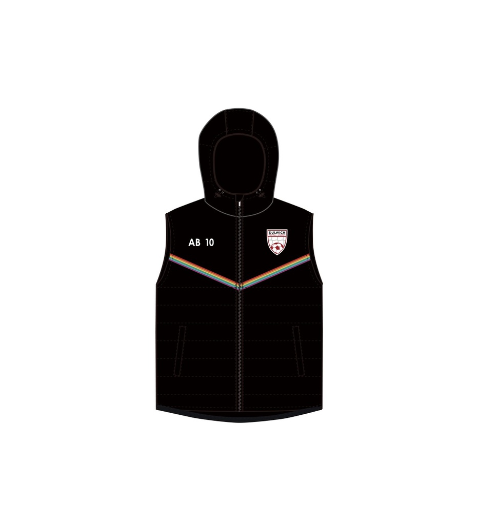 成人定制连帽马甲