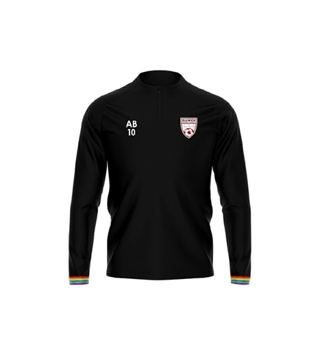 Adult 1/4 Zip Top (full zip jacket fabric)